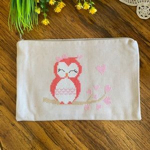 Fabric handmade clutch